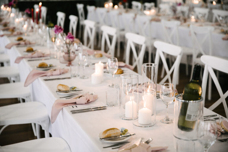 Dunes wedding tablescape