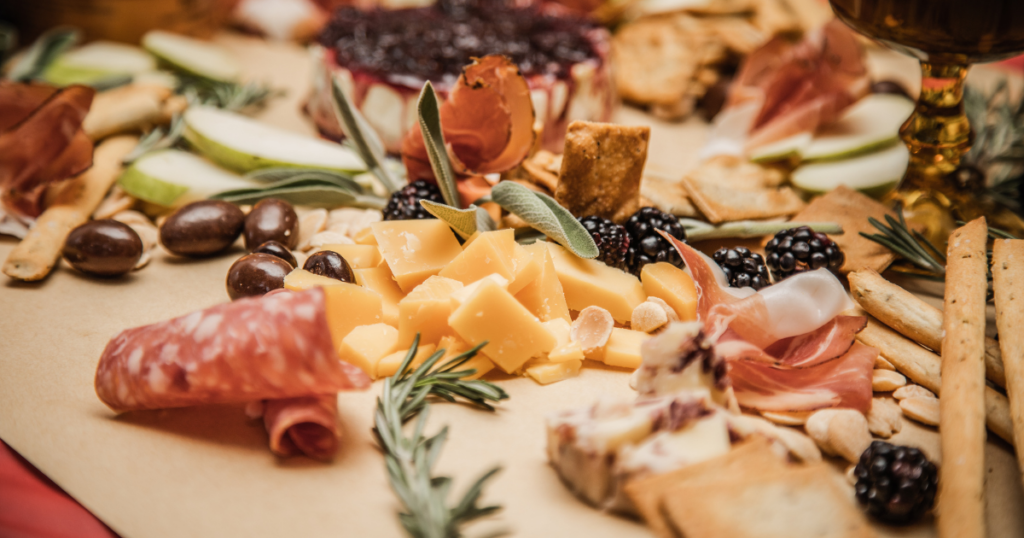 grazing table